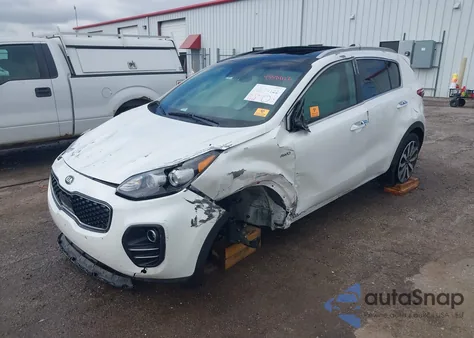 2017 Kia Sportage Ex из США, поврежденный, VIN KNDPNCAC5H7155009
